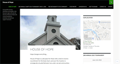 Desktop Screenshot of houseofhopemission.org